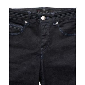 Acht Black Cotton Stretch HighWaist Skinny Denim Trouser Women's Jeans